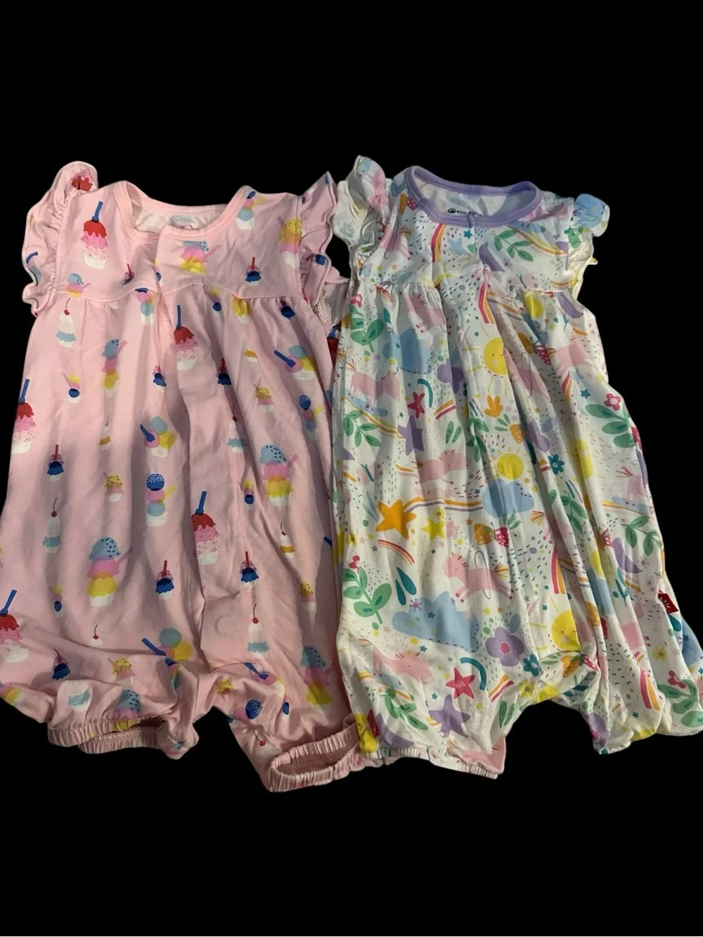 Two Magnetic Me Rompers